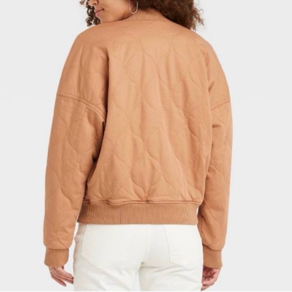 Universal Thread Quilted Bomber Jacket - image 2